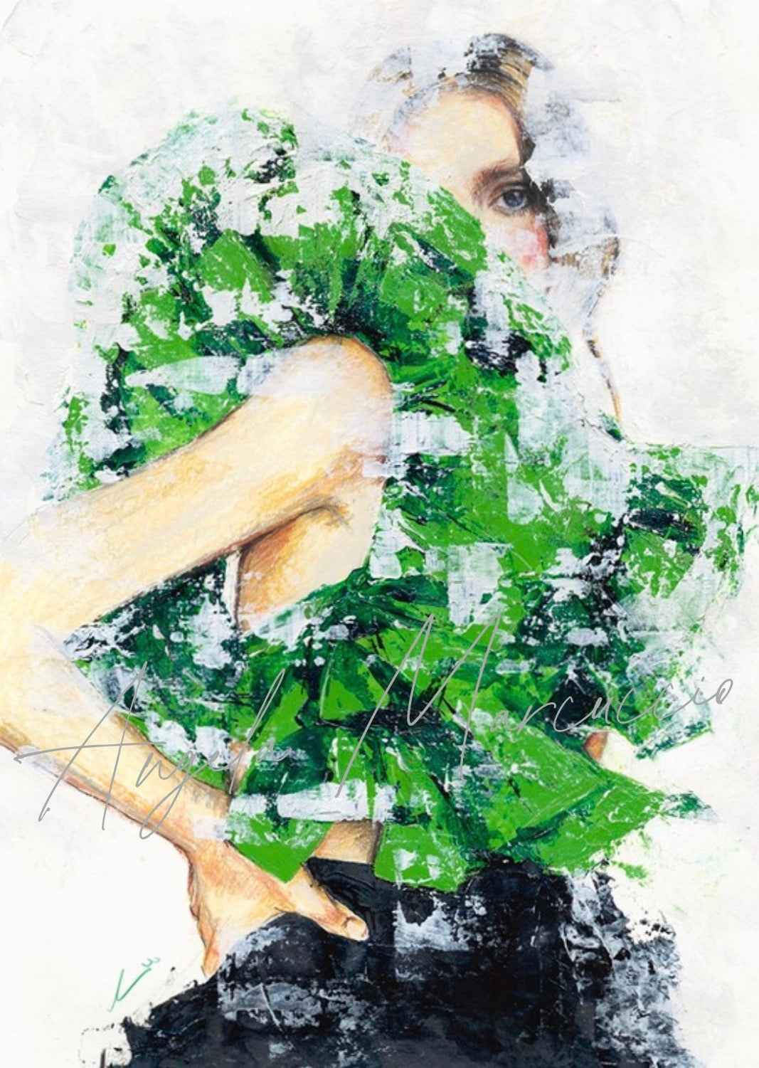 Original FASHION FRAGMENTED Series Fractured Elegance
